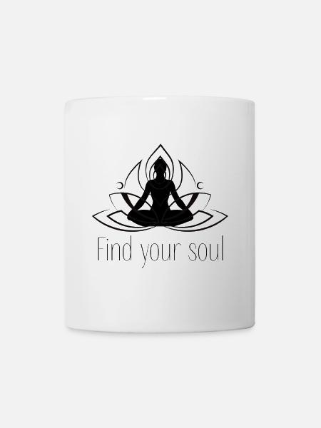 Yoga - Tasse - Weiß