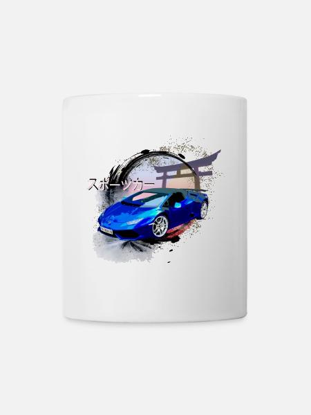 Voiture de sport - Mug blanc - blanc