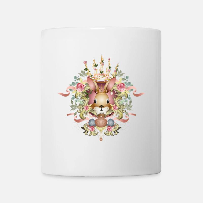 Adorable Easter in an ornamental setting - Mug - white