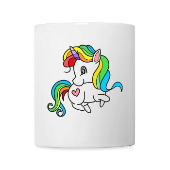 Licornes Licorne - Mug blanc - blanc - Devant