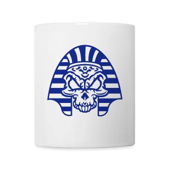 Pharaon mort-vivant (Crâne) 01 - Mug blanc - blanc - Devant