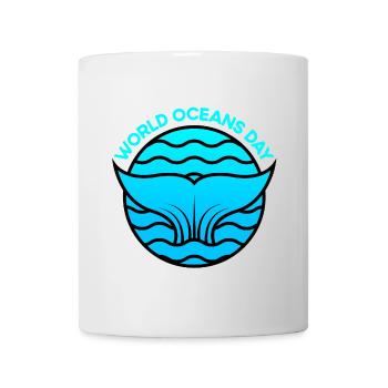 Welttag der Ozeane - Tasse - Weiß - Vorne