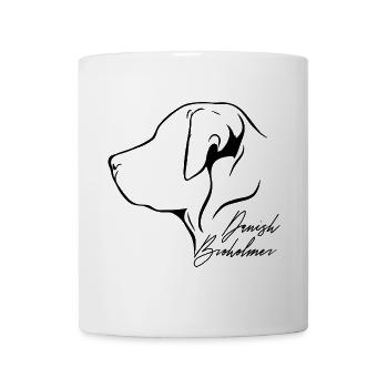 DANISH BROHOLMER Profil Chiens Wilsigns - Mug blanc - blanc - Devant
