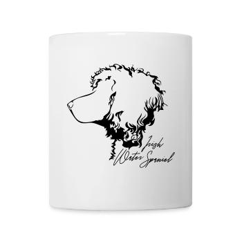 IRISH WATER SPANIEL Profile Dogs Dog Wilsigns - Mug - white - Front