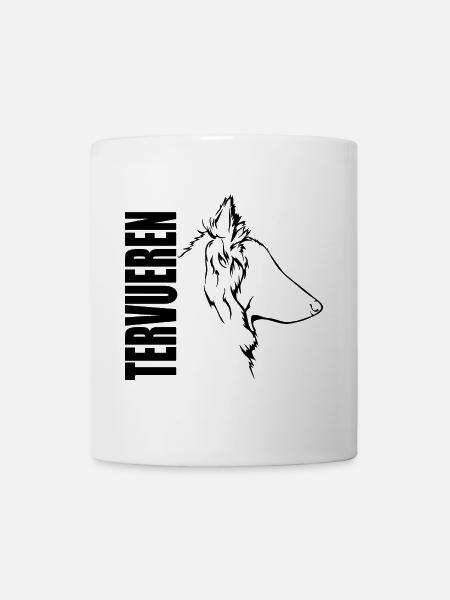 TERVUEREN Profil Hunde Hund Wilsigns - Tasse - Weiß