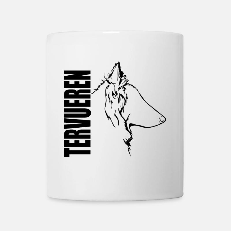 TERVUEREN Profil Hunde Hund Wilsigns - Tasse - Weiß