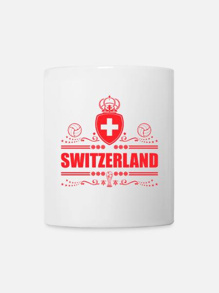 Suisse - Mug blanc - blanc