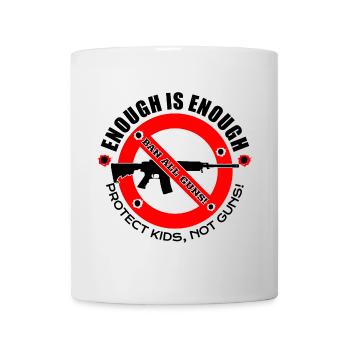 ANTI-GUNS-| JETZT REICHT ES - Tasse - Weiß - Vorne