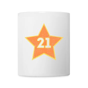 Star 21 - Mug - white - Front