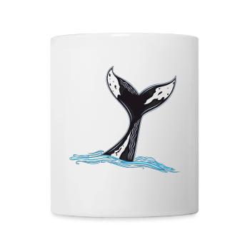 Whale Fin Whale Fin - Mug - white - Front