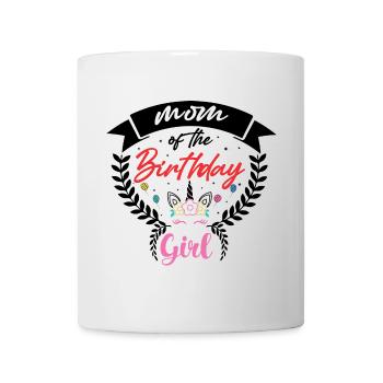 Geburtstagskind Blumenkrone Feier - Tasse - Weiß - Vorne