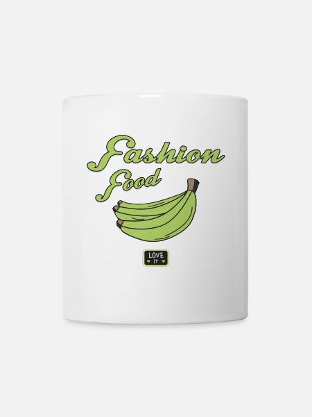Mode Essen Bananen - Tasse - Weiß