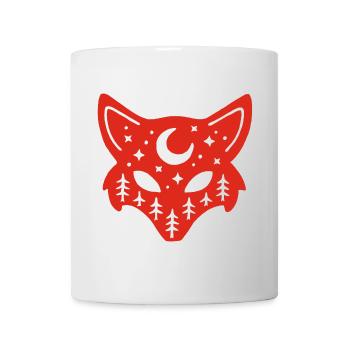 Rotfuchs-Totem der Natur - Tasse - Weiß - Vorne