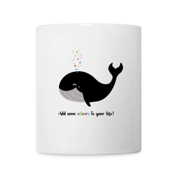 Add some colours to your life - Tasse - Weiß - Vorne
