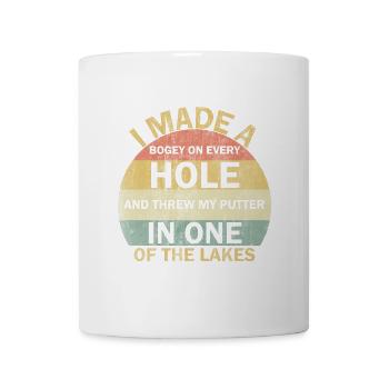 I Made a Hole In One - Funny Golf - Mug - white - Front