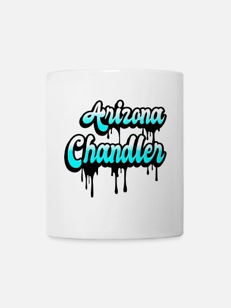 Chandler Arizona Design - Tasse - Weiß