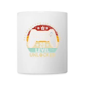 20 Entsperrter Retro-Controller - Tasse - Weiß - Vorne