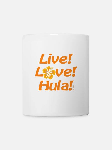 Live Love Hula 2 - Kop/krus - hvid