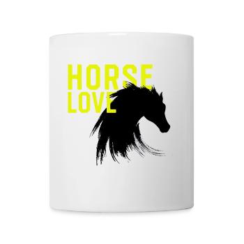 Reiten pferd horse love reitverein Pferdespruch mä - Mug - white - Front