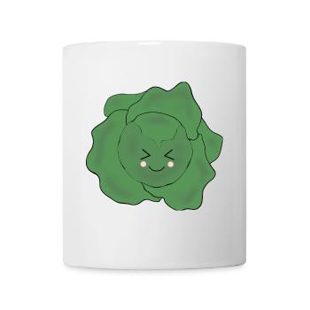 Salat Gemüse Kostüm Fasching Karneval Partnershirt - Tasse - Weiß - Vorne