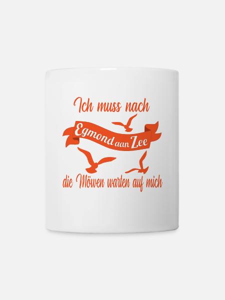 Egmond aan Zee - Tasse - Weiß
