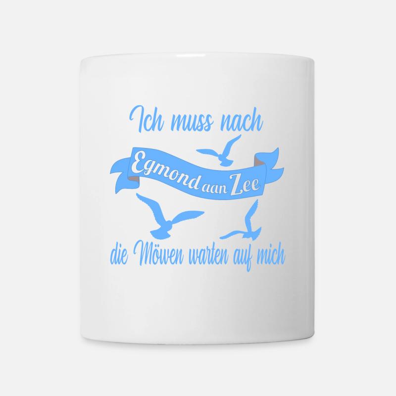 Egmond aan Zee - Tasse - Weiß