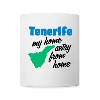 Tenerife ma maison loin de chez moi - Mug blanc - blanc - Devant