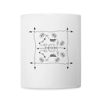 Hund - Tasse - Weiß - Vorne