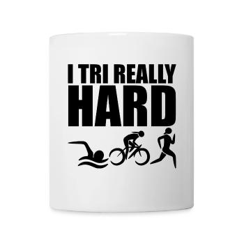 Triathlon - Tasse - Weiß - Vorne