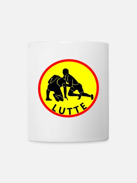 lutte - Mug blanc - blanc