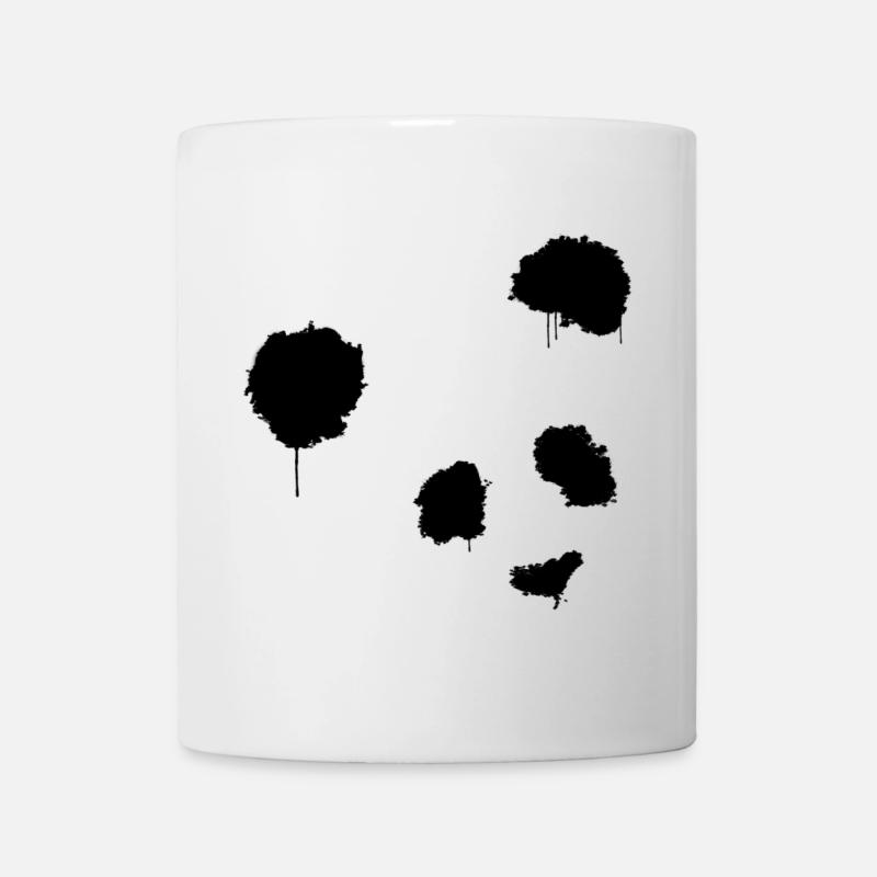 Panda Gesicht - Tasse - Weiß