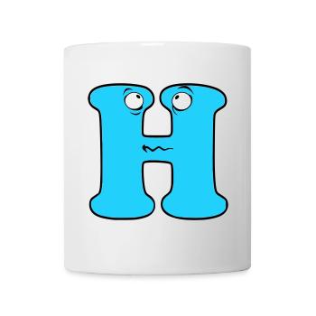 H - Mug - white - Front