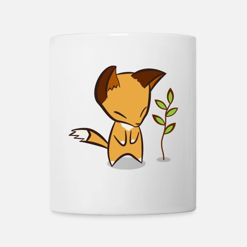 Fuchs - Tasse - Weiß