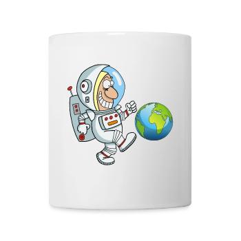 Galaktischer Fußballspieler - Tasse - Weiß - Vorne
