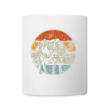 Millésime Buffalo - Mug blanc - blanc - Devant