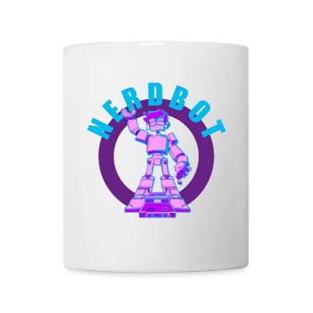 NERDY forever - Nerdbot - Mug blanc - blanc - Devant