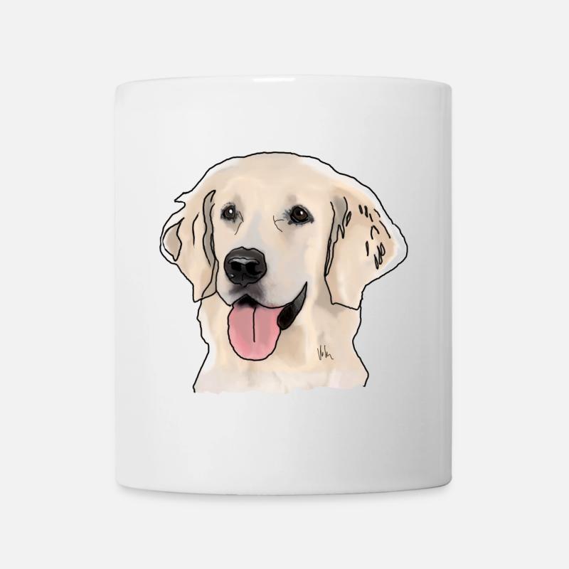 Golden Retriever - Tasse - Weiß