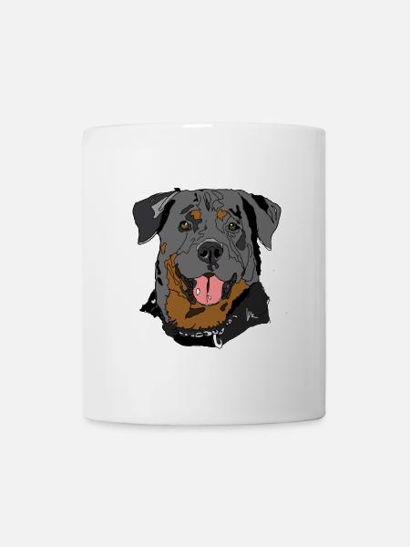 Rottweiler - Mug blanc - blanc