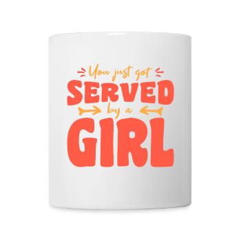 Table tennis player - Mug - white - Front