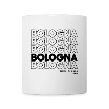 Bologna Lettering Design Emilia-Romagna - Mug - white - Front