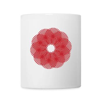 Mandala | Sunbeams | Pattern - Mug - white - Front