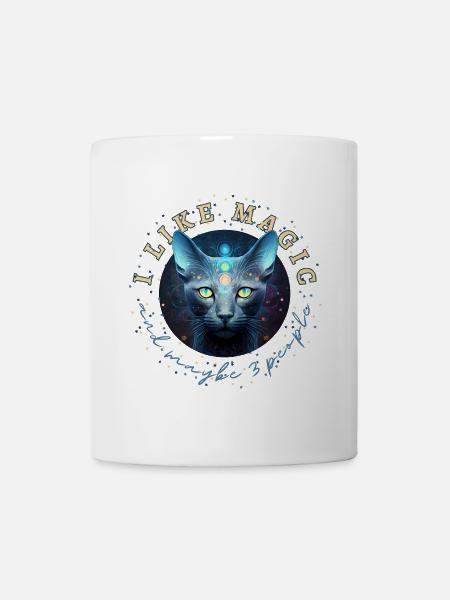 I Like Magic And Maybe 3 People - Mug blanc - blanc