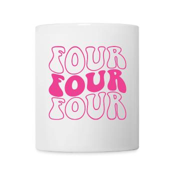 Four 4th Birthday For Girls 4 Years Old - Mug - white - Front