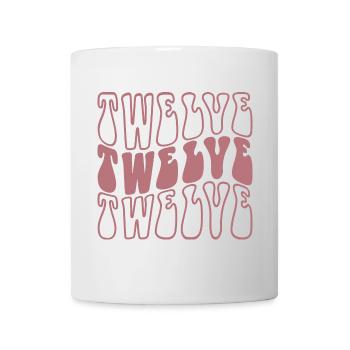 Zwölf 12. Geburtstagsmädchen im Alter von 12 Jahren - Tasse - Weiß - Vorne