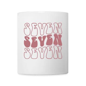 Seven 7th Birthday For Girls 7 Years Old - Mug - white - Front