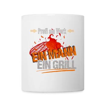 Profi am Werk - Tasse - Weiß - Vorne