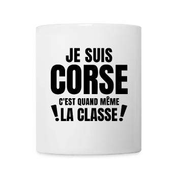 Corse, Corse humour, Corsica - Mug blanc - blanc - Devant