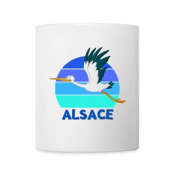 ALSACE, Alsace, Alsacien, Strasbourg - Mug blanc - blanc - Devant