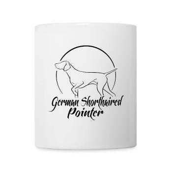 German Shorthaired Pointer Jagdhunde Hund Wilsigns - Tasse - Weiß - Vorne