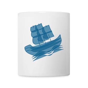 Segelboot Norddeutschland Seemann Matrose Kapitän - Tasse - Weiß - Vorne